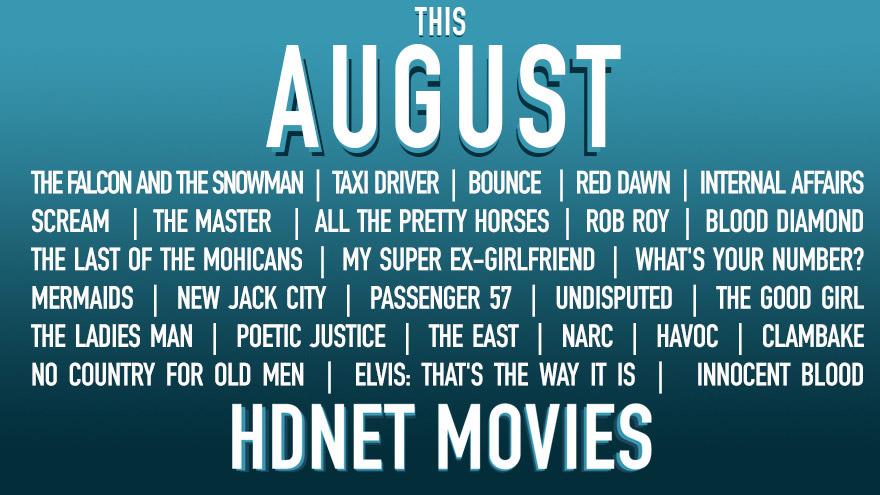 Featured movies on HDNET movies for August