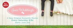 June wedding promo for Hallmark Channel